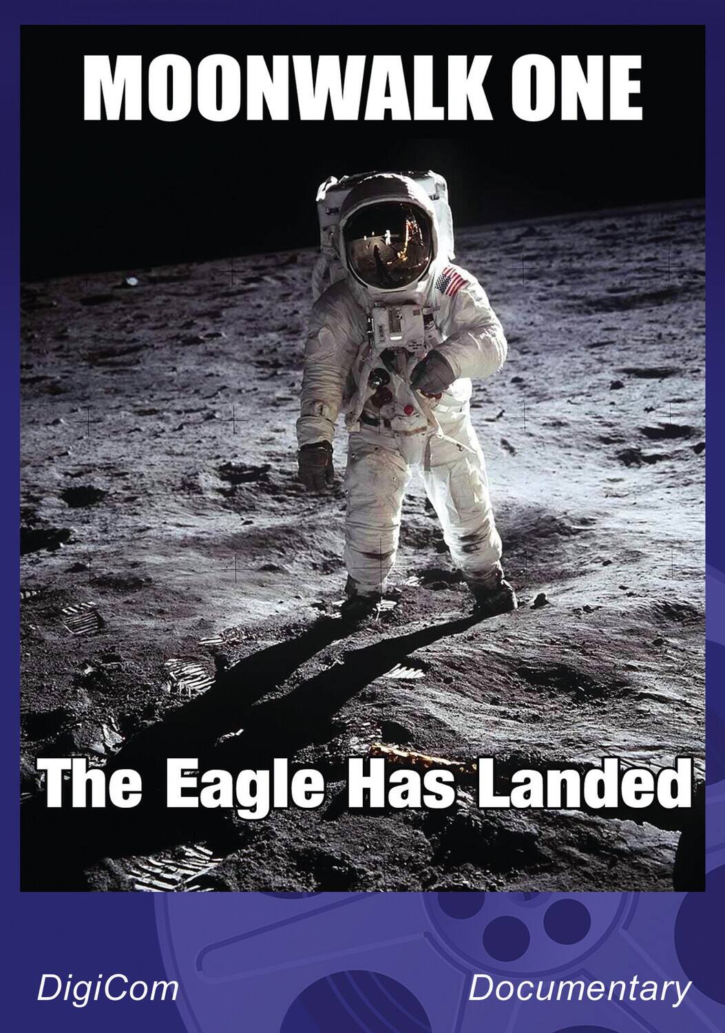 Front. Moonwalk One - The Flight of Apollo 11   - DVD.