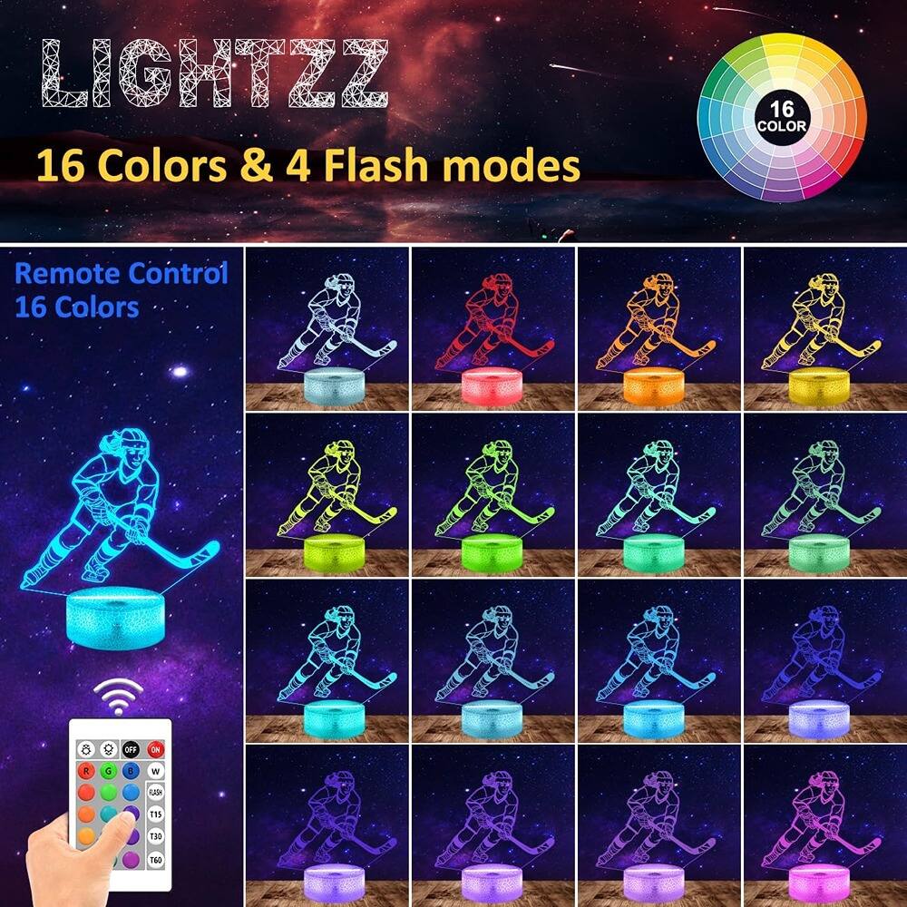 LIGHTZZ  
16 Colors & 4 Flash modes  

Remote Control  
16 Colors  

16 COLOR