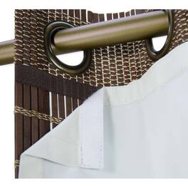 Versailles - Thermal Liners For Ring Top Bamboo Panels - 40" x 63" Off-White - Off white
