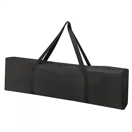 Front. Unique Bargains - 40.55"x4.72" Oxford Cloth Padded Tripod Bag with Handles for Light Stands and Tripods - Black.
