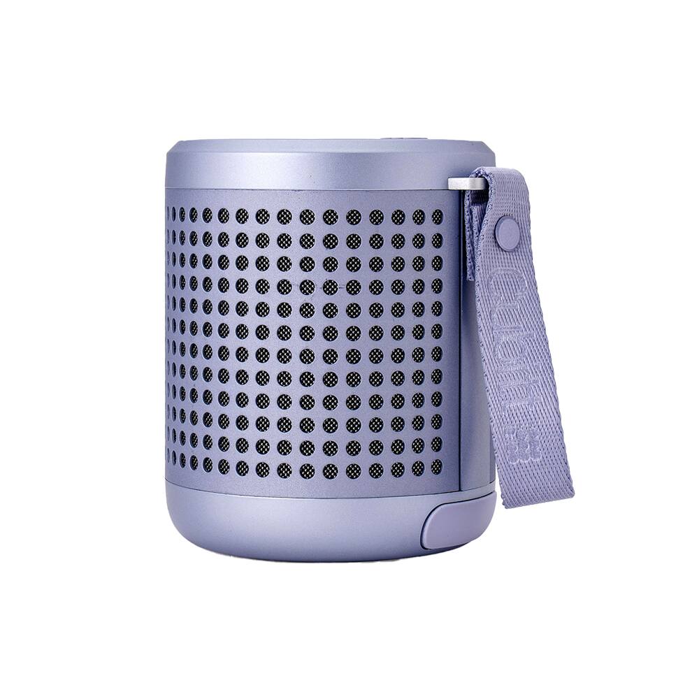 Angle. Cubitt - Cubitt Power Go Gen2 Bluetooth Speaker – 16W Sound, IPX7 Waterproof, 9H Playtime, Bluetooth 5.3 & AUX, TWS Stereo, - Purple.