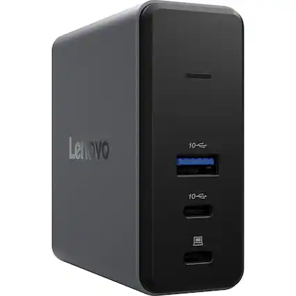 Front. Lenovo - X9 Charging GaN Travel Dock - 40BD0065US.