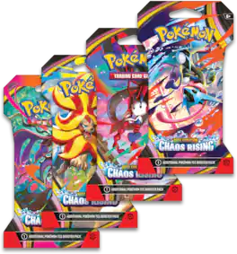 Pokémon - Trading Card Game: Mega Evolution - Chaos Rising Sleeved Booster - Styles May Vary