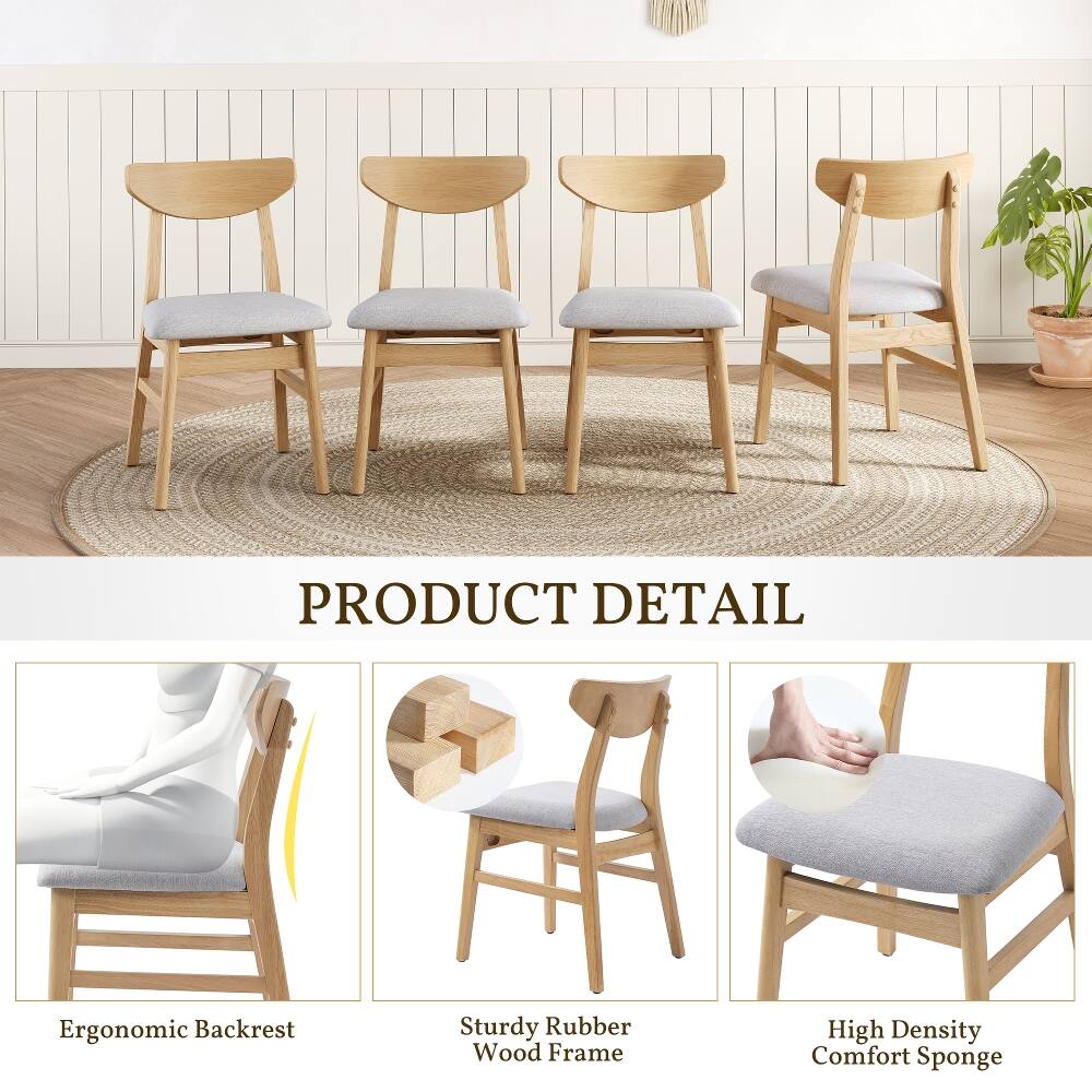 PRODUCT DETAIL

- Ergonomic Backrest
- Sturdy Rubber Wood Frame
- High Density Comfort Sponge