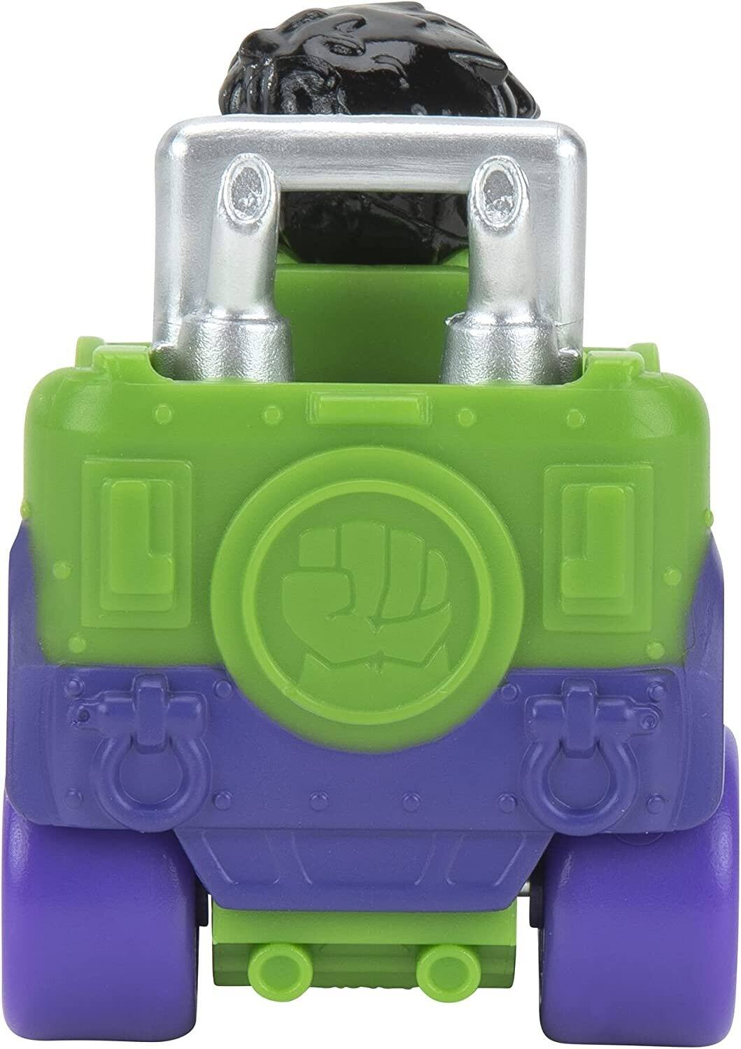 Alt View 3. Jazwares - Marvel Spidey and His Amazing Friends 6-Pack Mini Vehicles Set, 2-Inch Toys, Spider-Man Character Cars - Multicolour.