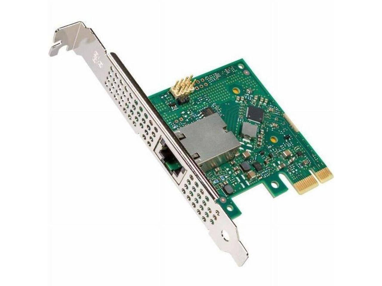 Alt View 1. Intel - Intel Ethernet Network Adapter I226-T1 - Network adapter - PCI Express 3.1 x1 low profile - 2.5GBase-T x 1 - Black.