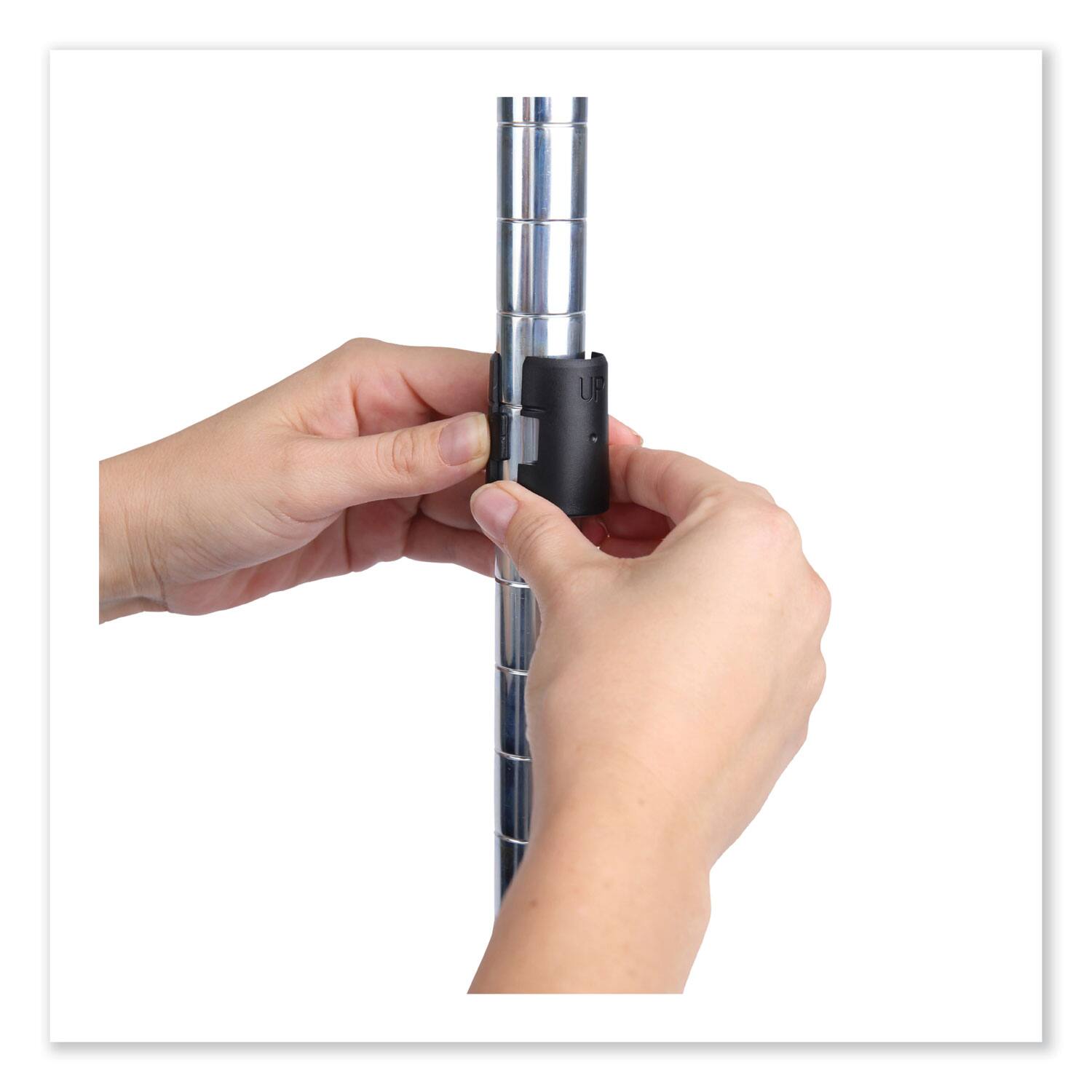 Back. Alera - Industrial Wire Shelving Extra Wire Shelves, 36w X 18d, Silver, 2 Shelves/carton - Silver.