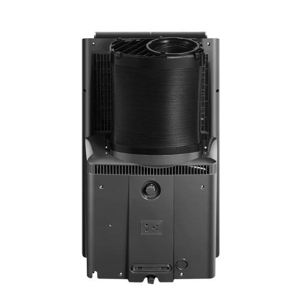 Alt View 1. Midea - Midea Duo 10,000 BTU Smart Inverter Portable Air Conditioner - Gray.