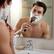 Alt View 1. Dazzed Corner - 5 Power Razor for Men, Handle + 1 Blade Refill, Smooth Shave - Black.