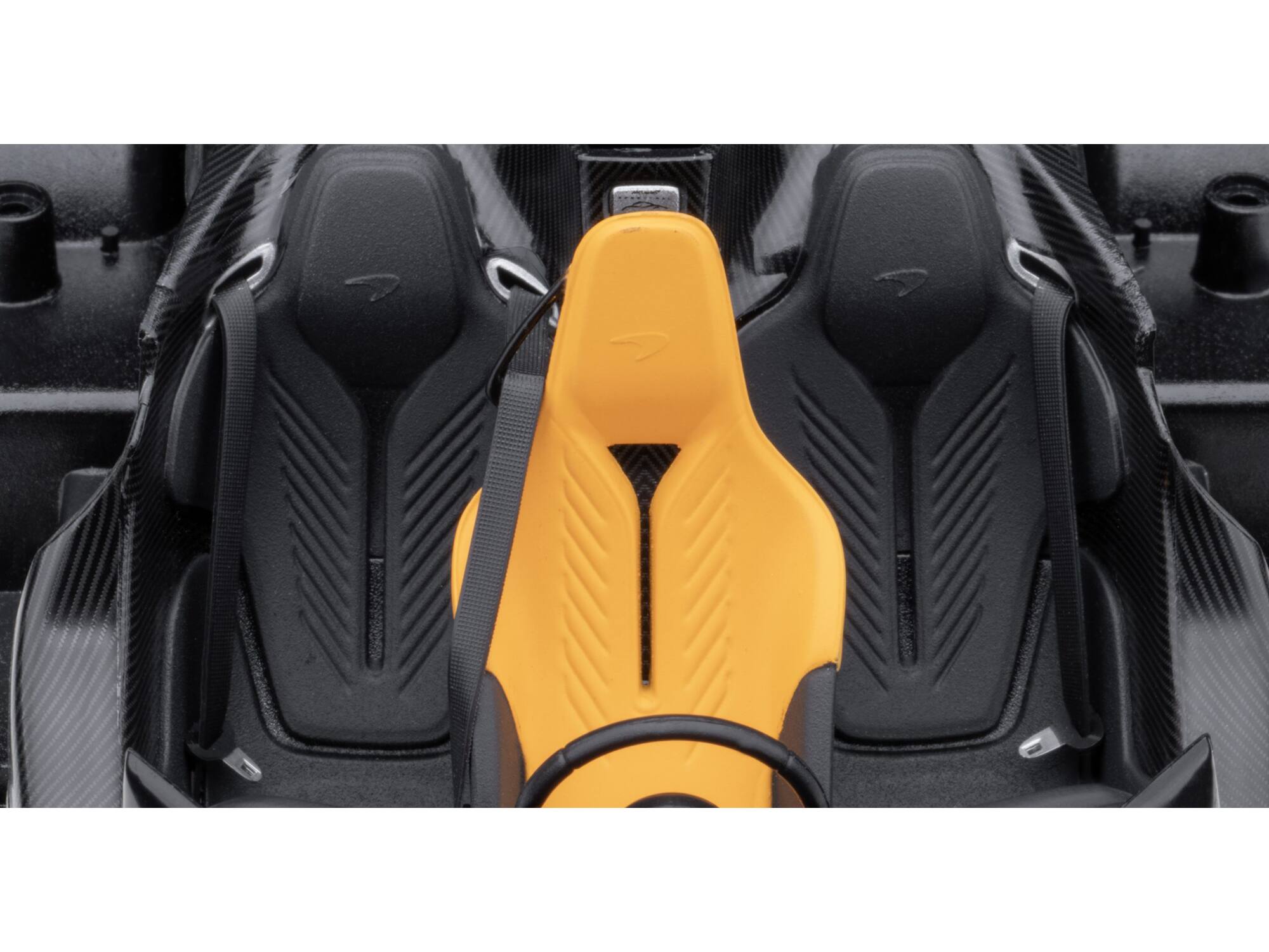 Alt View 5. Autoart - McLaren Speedtail Supernova Silver Metallic with Black Top and Suitcase Accessories 1/18 Model Car by Autoart.