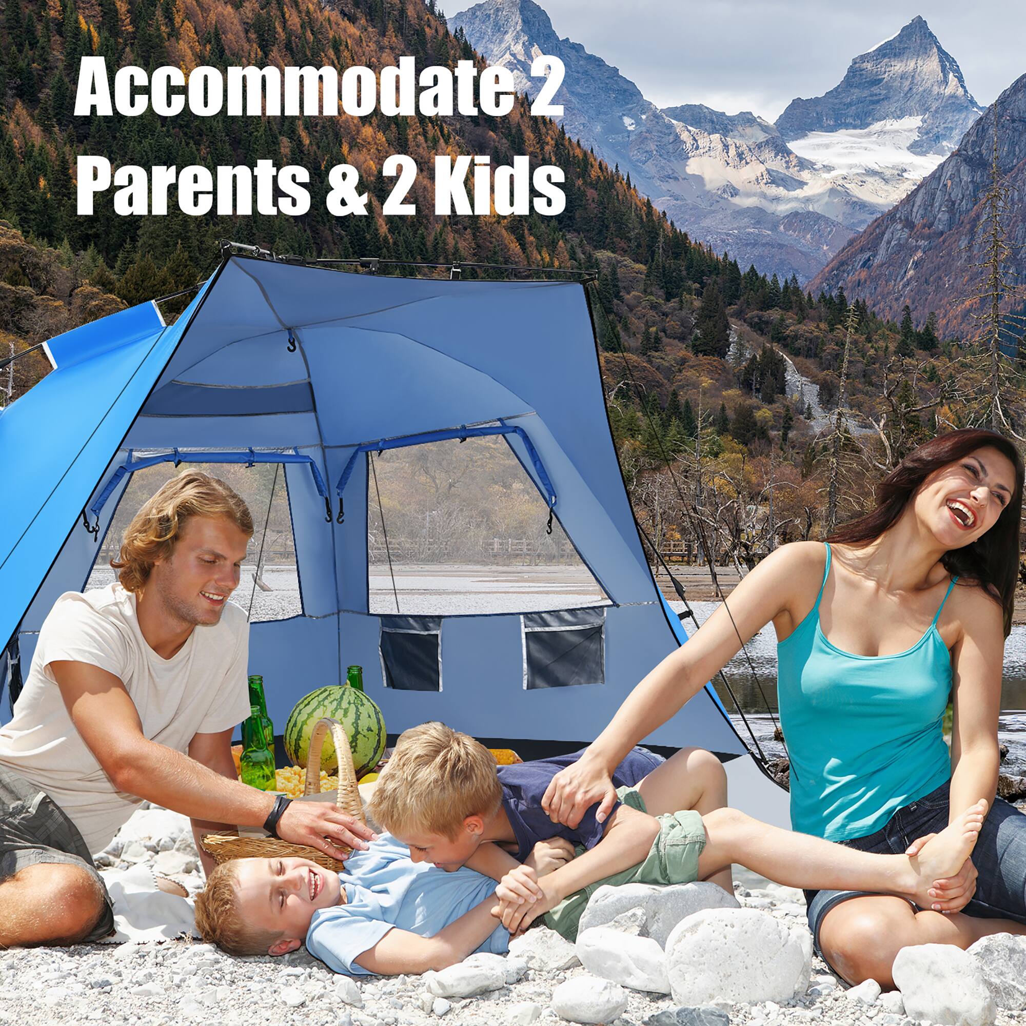 Accommodate 2 Parents & 2 Kids