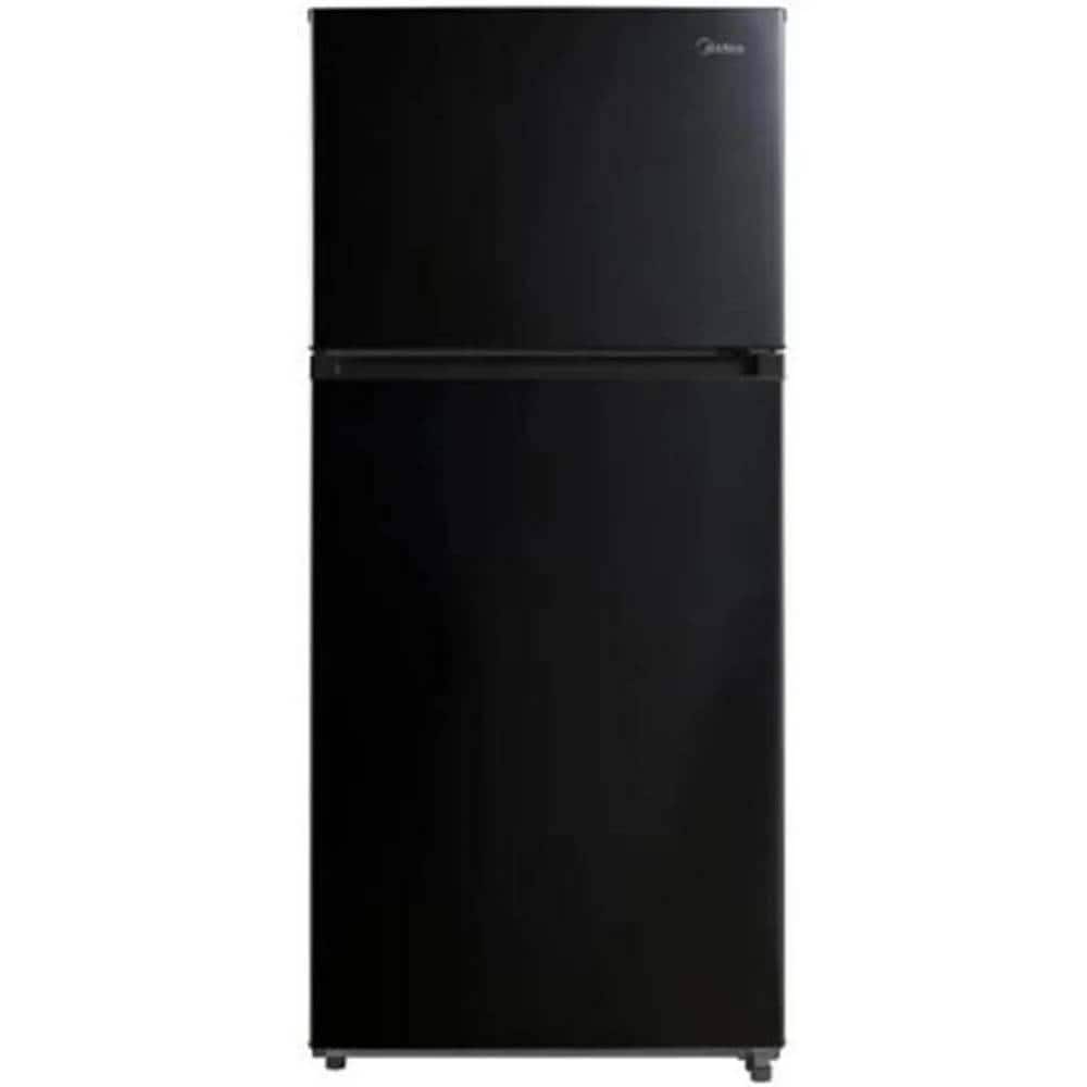 Midea - MRT18S3ABB 18 Cu. Ft. Top Freezer Freestanding Refrigerator - Black