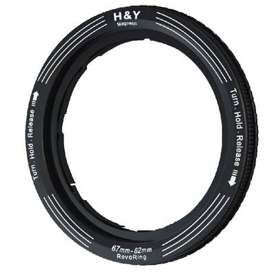 H&Y Magnetic
Turn - Hold - Release
67mm-82mm RevoRing