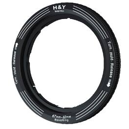 H&Y - HY 58-77mm RevoRing Swift Magnetic Variable Adapter for Clip-on Filter
