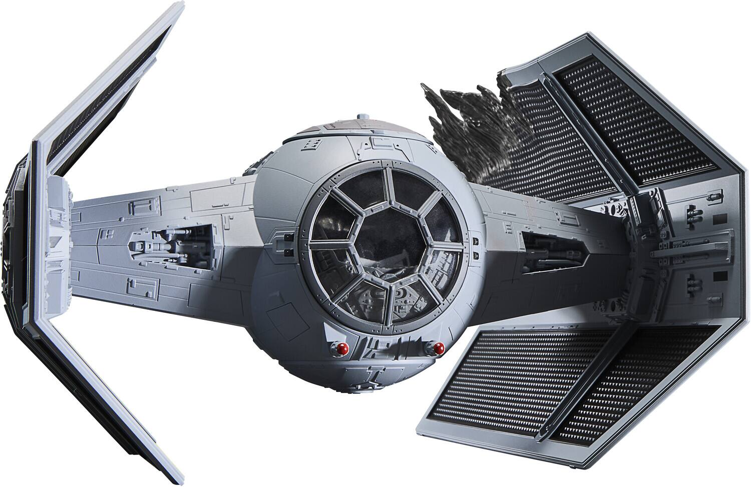 Alt View 4. Hasbro - Star Wars The Vintage Collection Darth Vader's TIE Advanced Vehicle with Carded Action Figure.