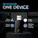 All commands ONE DEVICE
- Voice control
- Touch screen
- Radio knobs
- Steering wheel controls