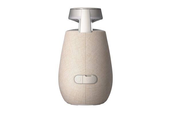 Angle. LG - LG XO2TBE XBOOM Bluetooth Beige Speaker with 360 Panorama Sound (2025) - Beige.