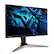 Angle. Acer - Predator XB273U Fbmiiprzx 27" IPS LED WQHD G-SYNC Monitor (HDMI, DisplayPort) - Black.