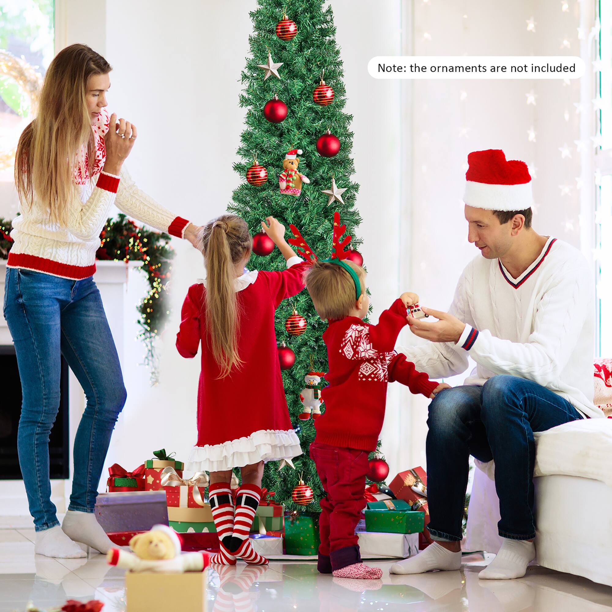 Note: the ornaments are not included