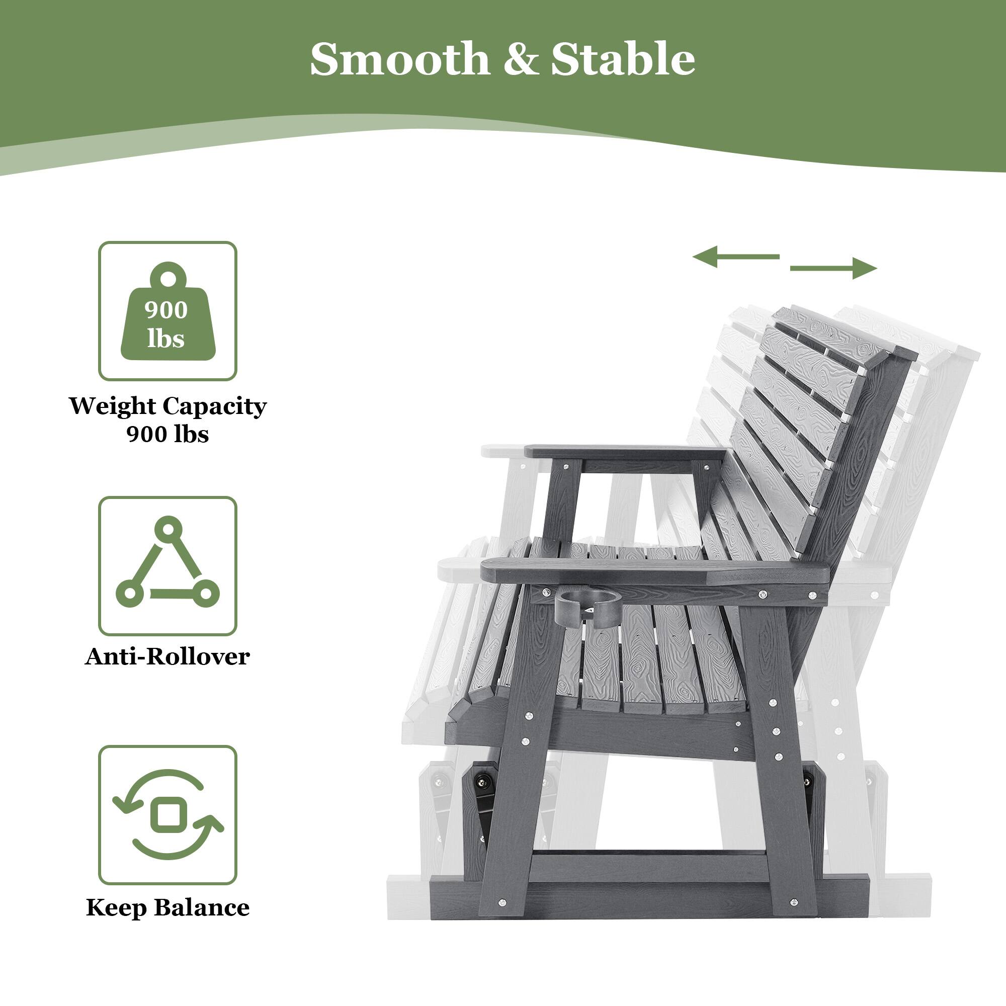 Smooth & Stable

Weight Capacity 900 lbs

Anti-Rollover

Keep Balance