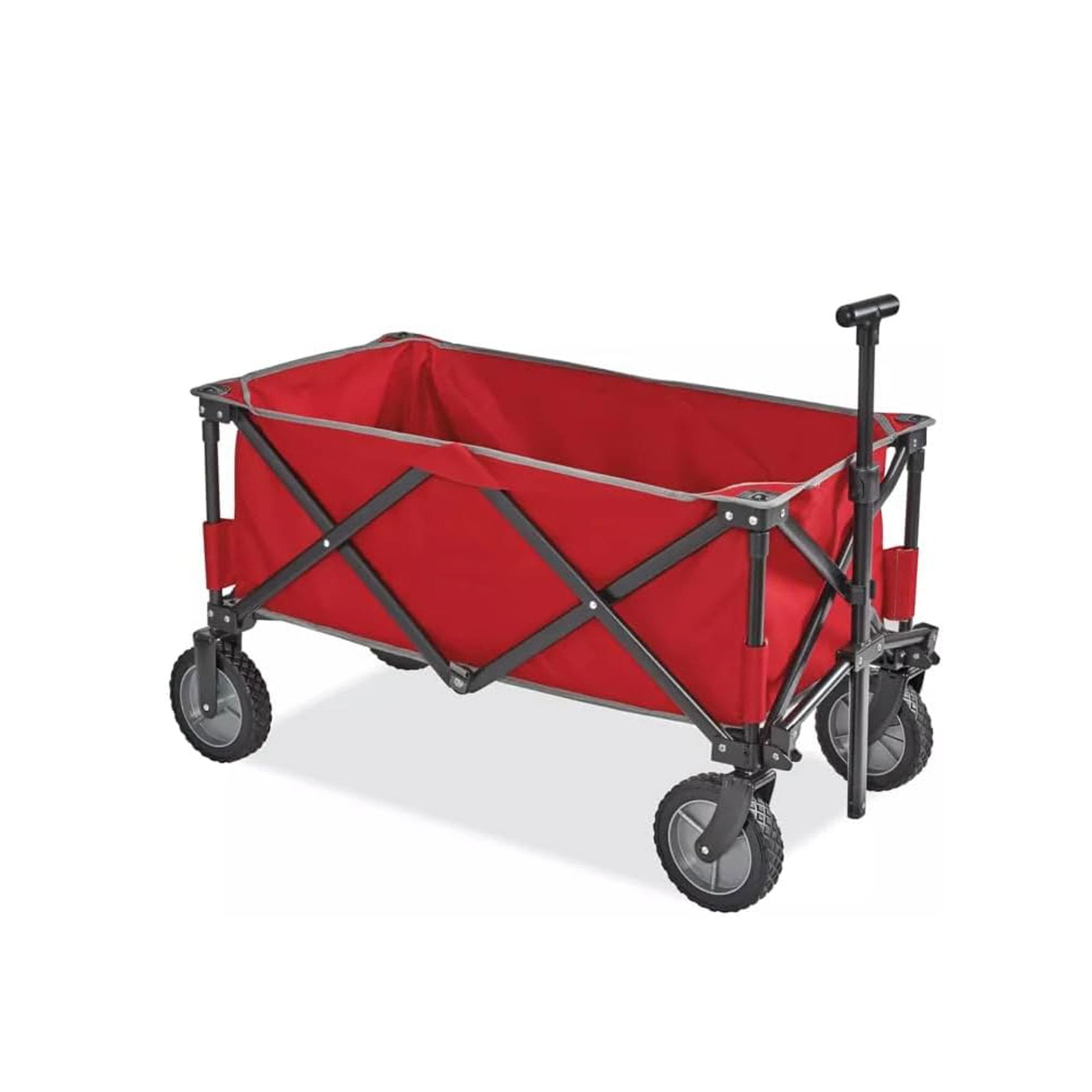 Alt View 10. Seeing Red - Foam Circus Cage Wagon Cover | One Size - Red.