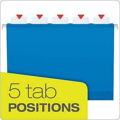 5 tab positions