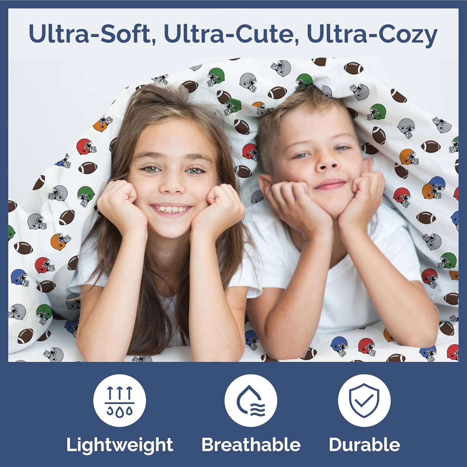 Ultra-Soft, Ultra-Cute, Ultra-Cozy

Lightweight, Breathable, Durable