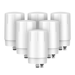 GLACIER FRESH - Faucet Filter Replacement, Compatible with FR-200, FF-100 and All Brita Tap Water Filters (6 Pack)