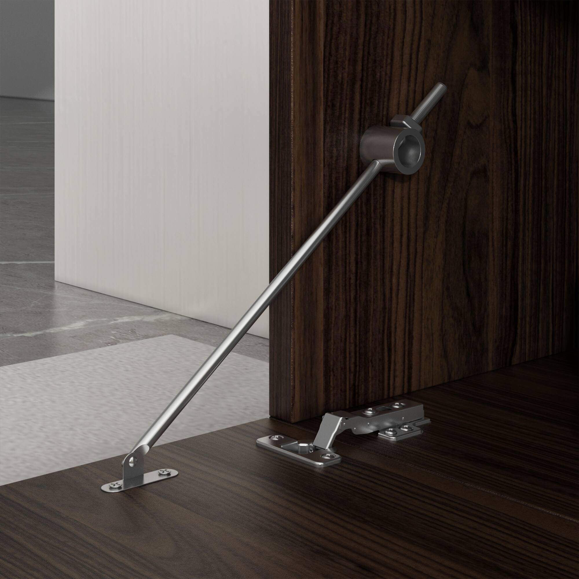 Alt View 2. Famapy - Famapy Modern TV Stand, UP to 80" Spacious Storage Media Console for Living Room - Brown.