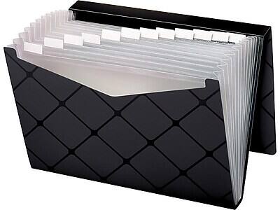 Alt View 1. Pendaflex - Pendaflex Accordion File, 8.5" x 11" (US letter), 13-Pocket, Black (PFX 39624BLA) - Black.