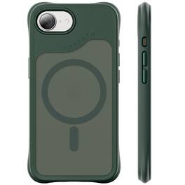 Ornarto - for iPhone 17e Case/iPhone 16e Case, Compatible with MagSafe | Slim Translucent Matte Cover - Olive Green