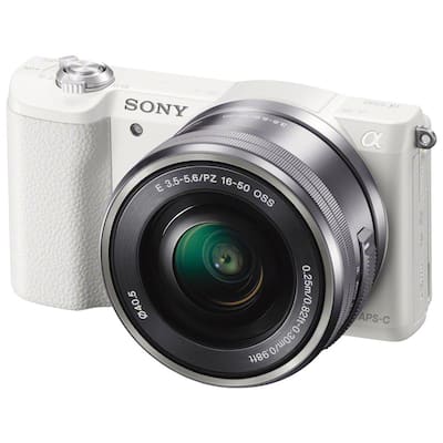 Sony Alpha a5100 Mirrorless Camera (White) w 16 50mm Lens + 64GB Sony Alpha a5100 Mirrorless Camera (White) w 16 50mm Lens + 64GB