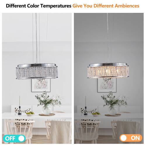 Different Color Temperatures Give You Different Ambiences

OFF ON