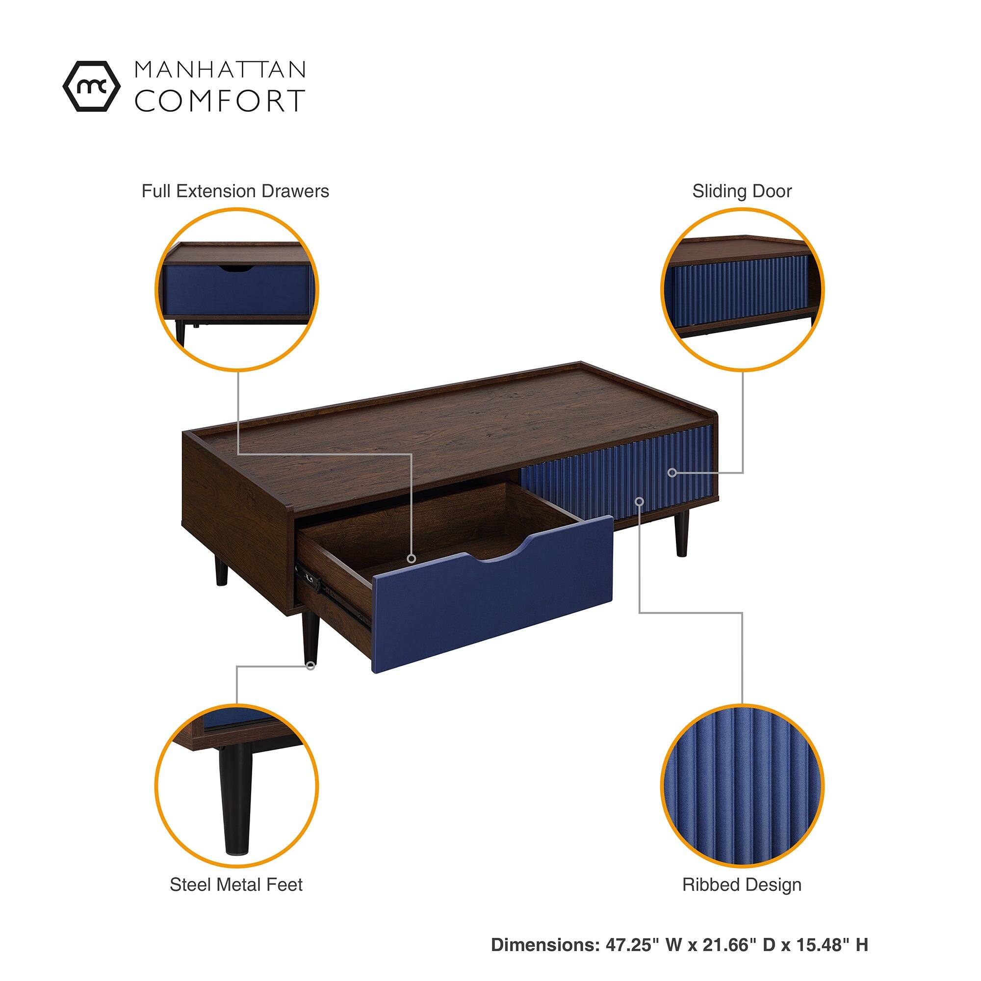 Manhattan Comfort Duane Mid Century Modern 47