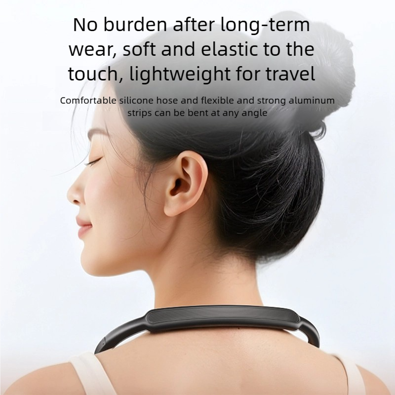 No burden after long-term wear, soft and elastic to the touch, lightweight for travel

Comfortable silicone hose and flexible and strong aluminum strips can be bent at any angle