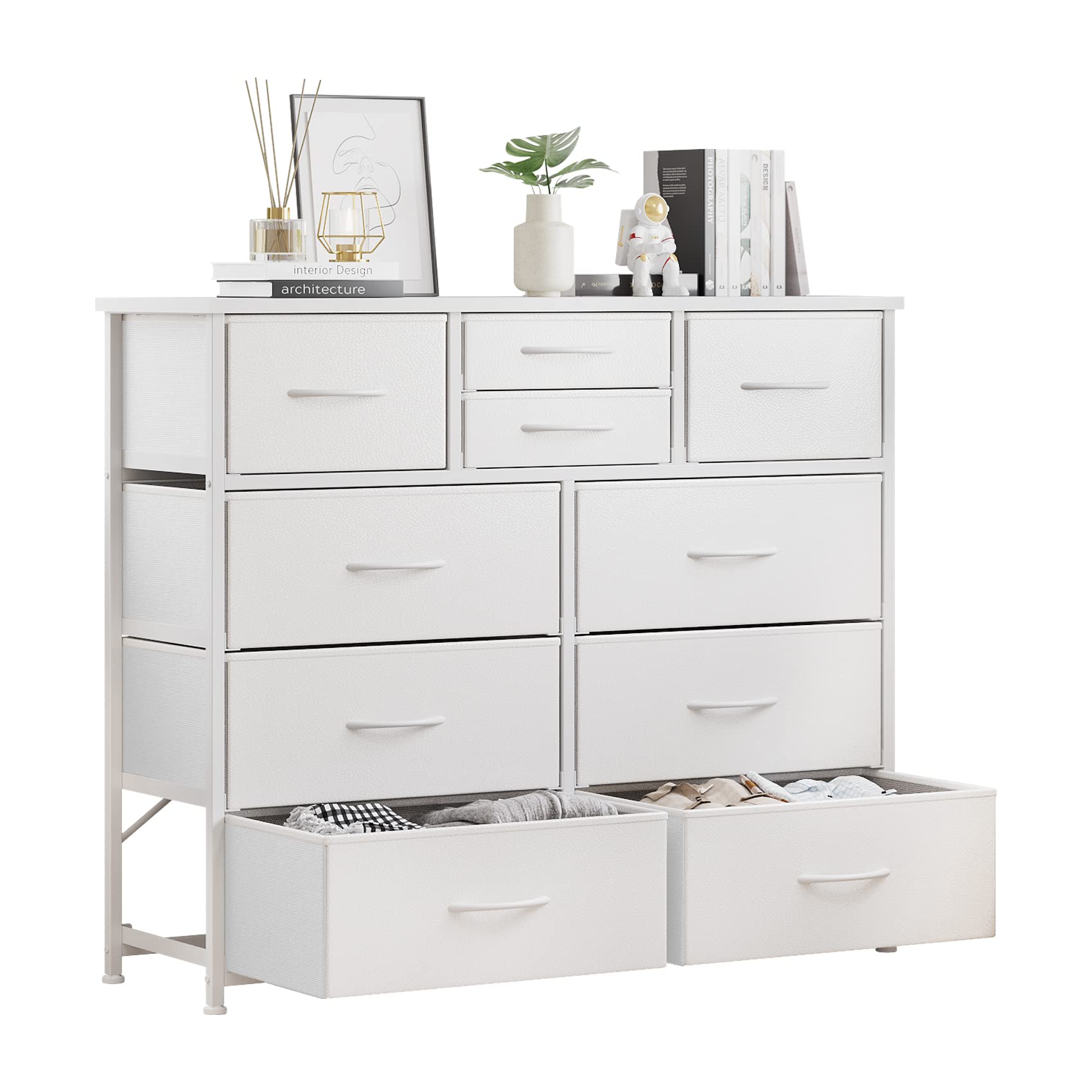 10 Drawer/White