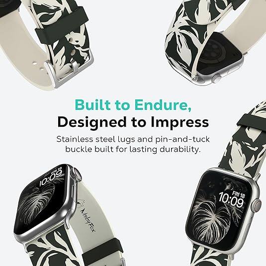 Built to Endure, Designed to Impress

Stainless steel lugs and pin-and-tuck buckle built for lasting durability.

EN 10:09 FRI 18 10:09

MebyFox Fox
