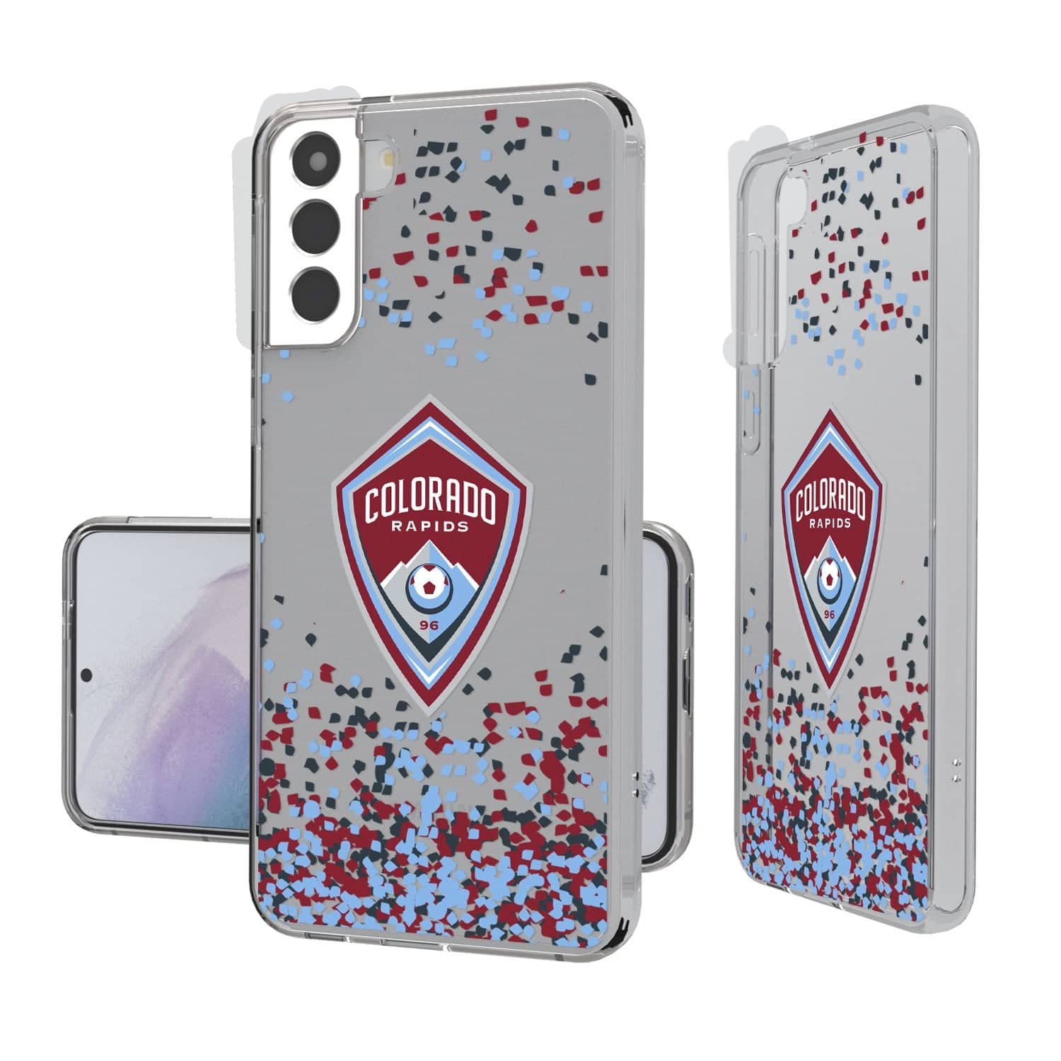 Keyscaper - MLS - Colorado Rapids Galaxy Confetti Clear Case - S22 Plus - Multicolor price history on PriceWatchPro