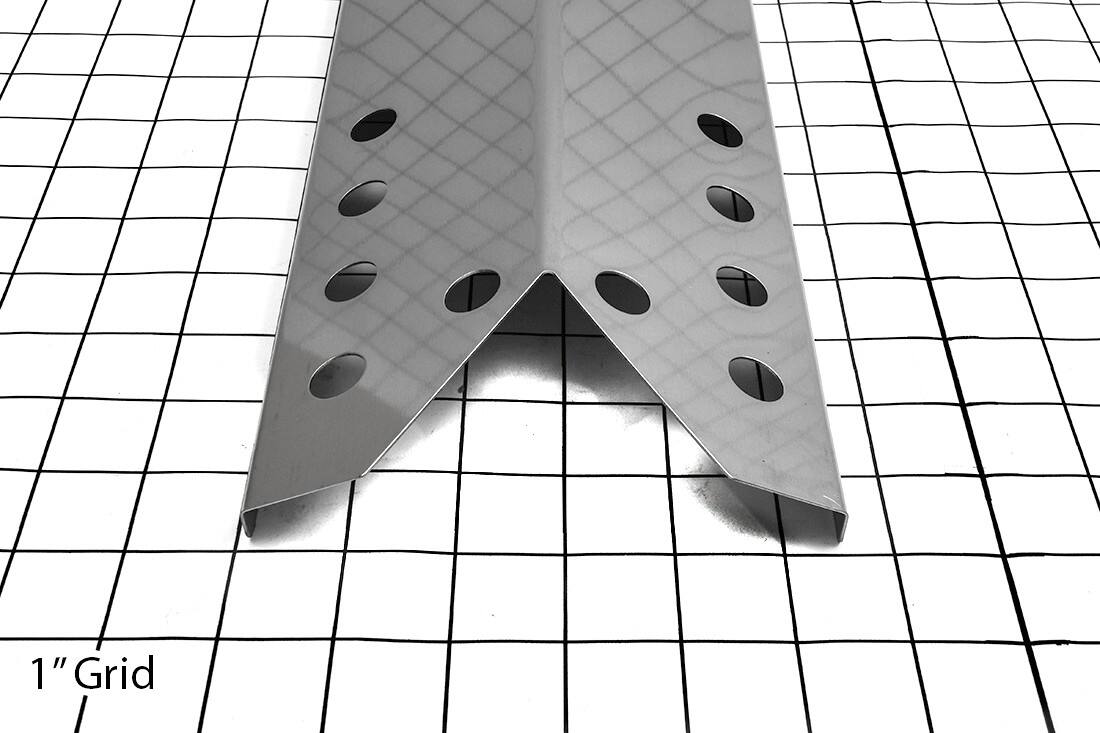 Alt View 2. Appliance Factory Parts - Appliance Factory Parts - 926346 stainless steel heat plate grates heat plates and angles.