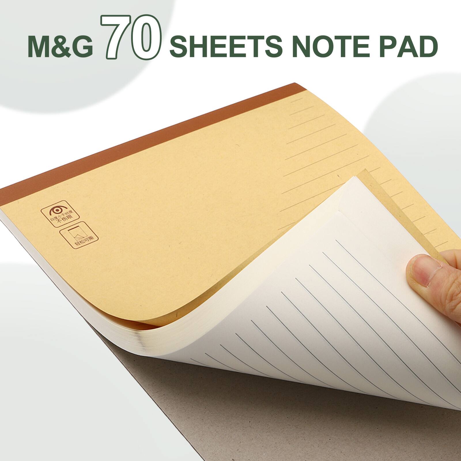 M&G 70 SHEETS NOTE PAD