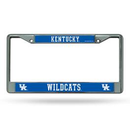Rico Industries - Kentucky Wildcats Chrome Metal License Plate Frame - Multi