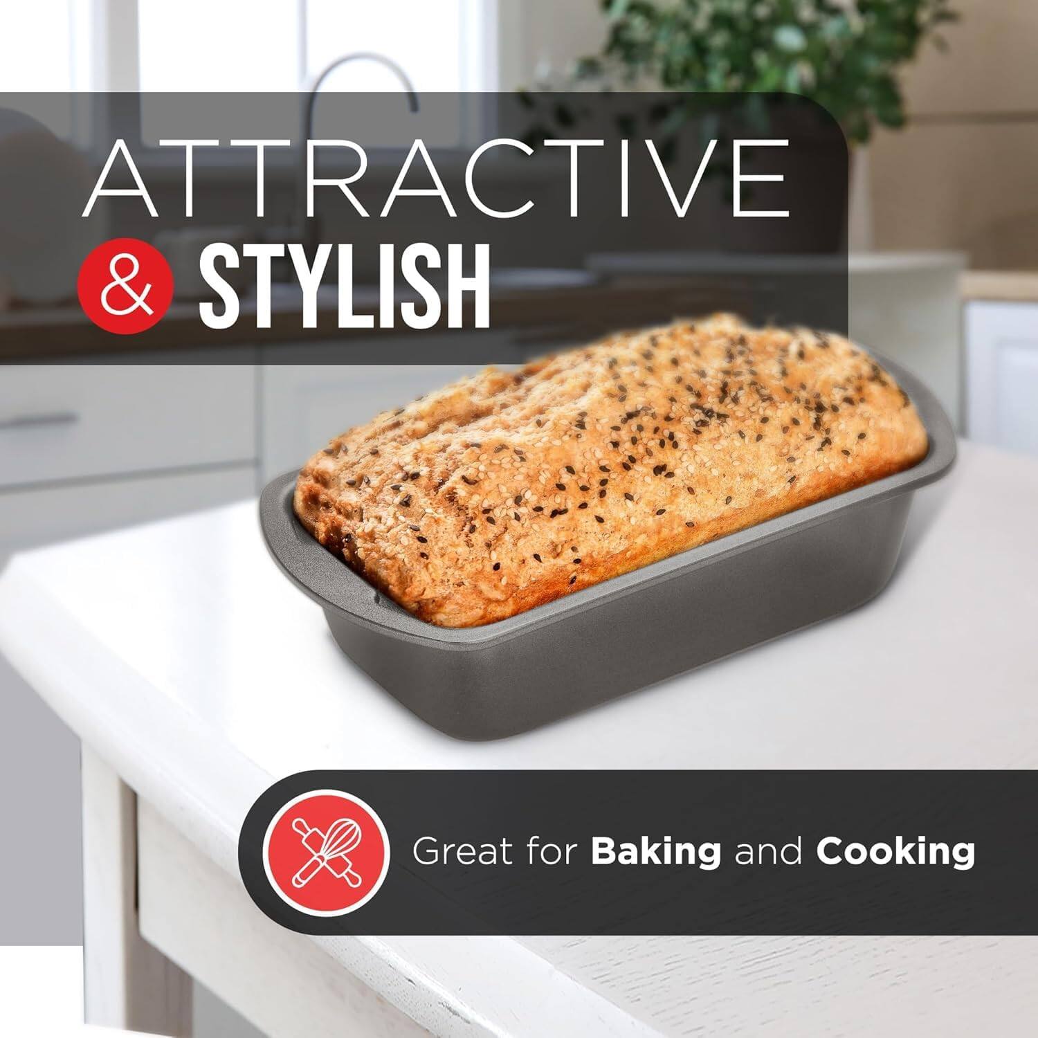 ATTRACTIVE & STYLISH
Great for Baking and Cooking