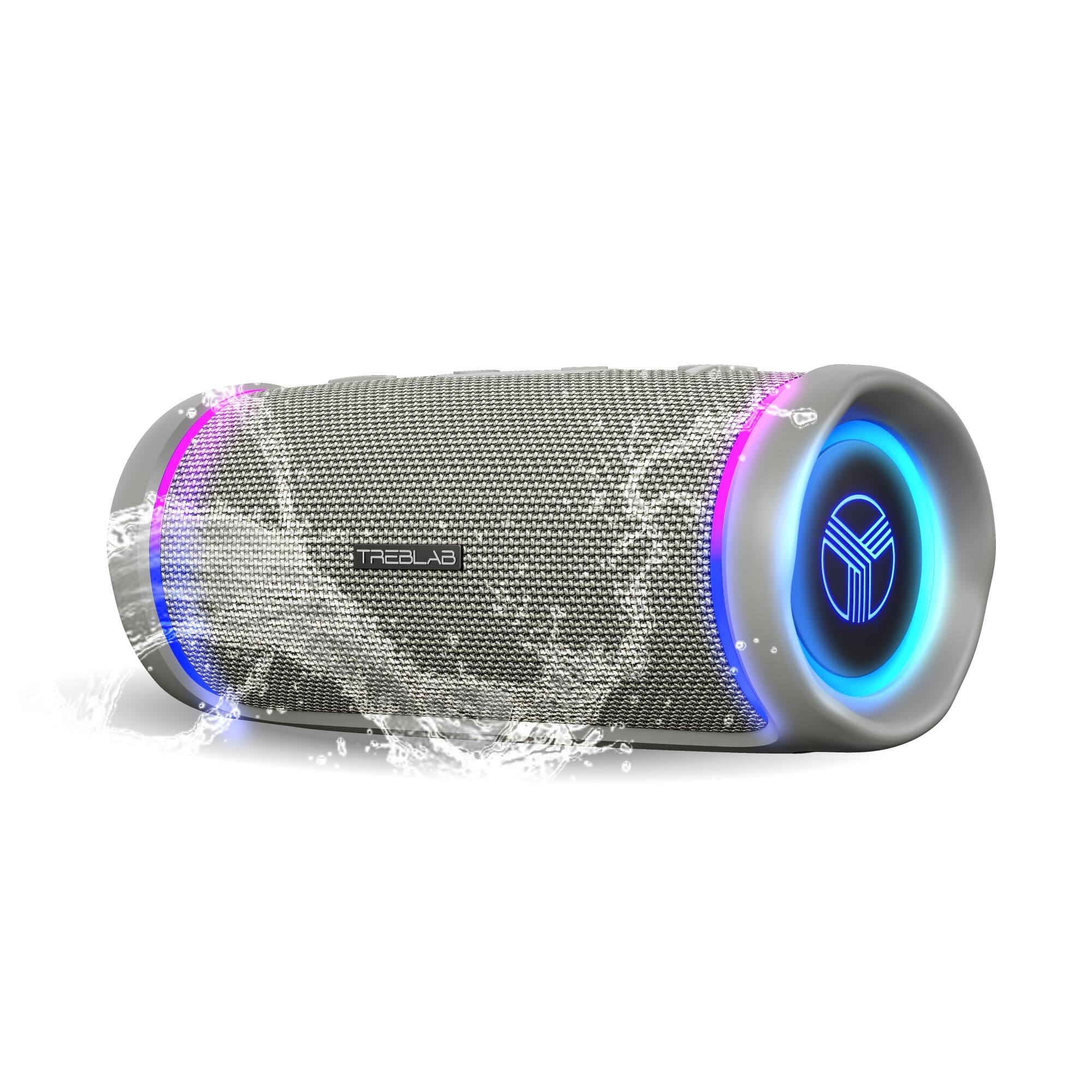 Front. Pacoar Cade - Hd77 Sound Impactful Bass Portable Wireless Audio Ipx7 Waterproof Tws Stereo Shockproof Design Outdoor Beach Hd77 - 360° - Gray.