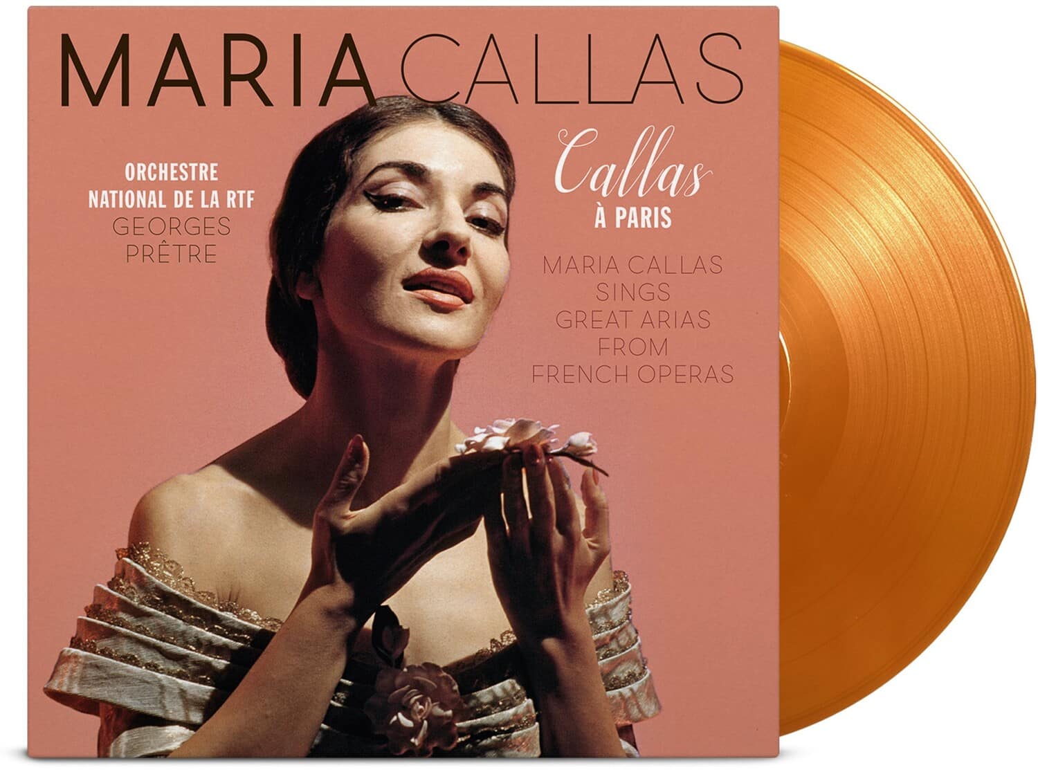 Maria Callas - Callas A Paris - Gold & Orange Vinyl   - VINYL LP price history on PriceWatchPro