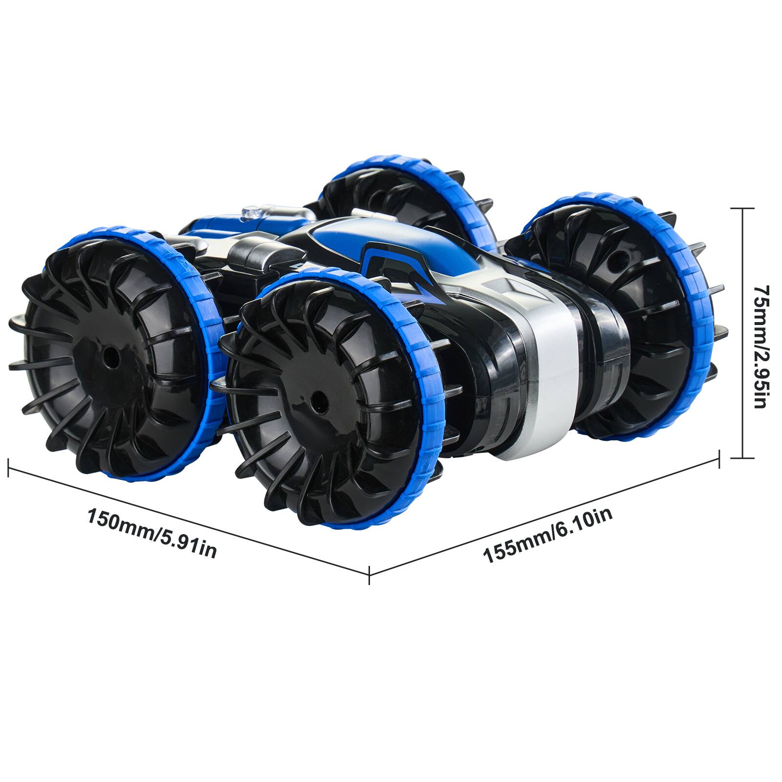 150mm/5.91in  
155mm/6.10in  
75mm/2.95in