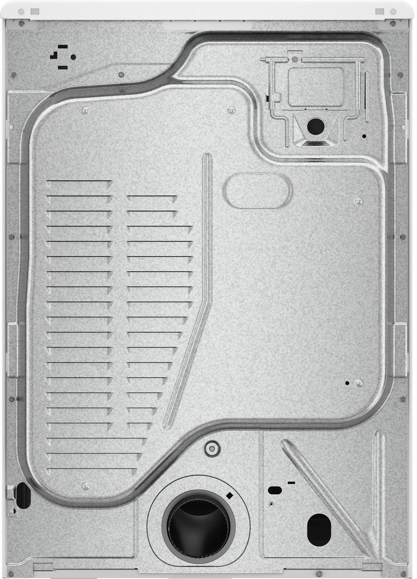 Alt View 6. Whirlpool - 7.4 Cu. Ft. Stackable Smart Electric Dryer with Steam and Wrinkle Shield Option - White.
