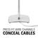 Press-Fit Wire Channels Conceal Cables
