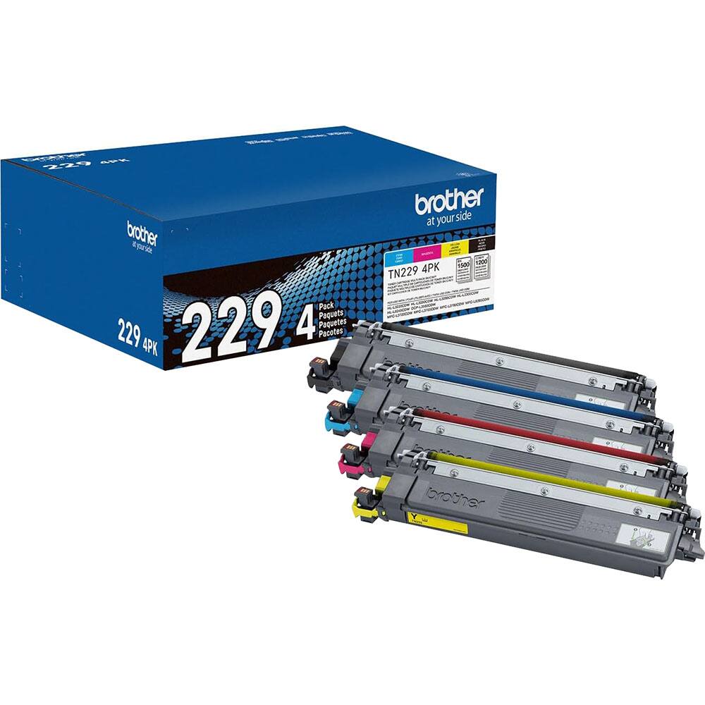 W A 229 brother Epste Pack Paquets 229 229 4 Pacotes Paquetes 4K brother side at your 1500 1200 TN229 4PK brother Y 24 888889