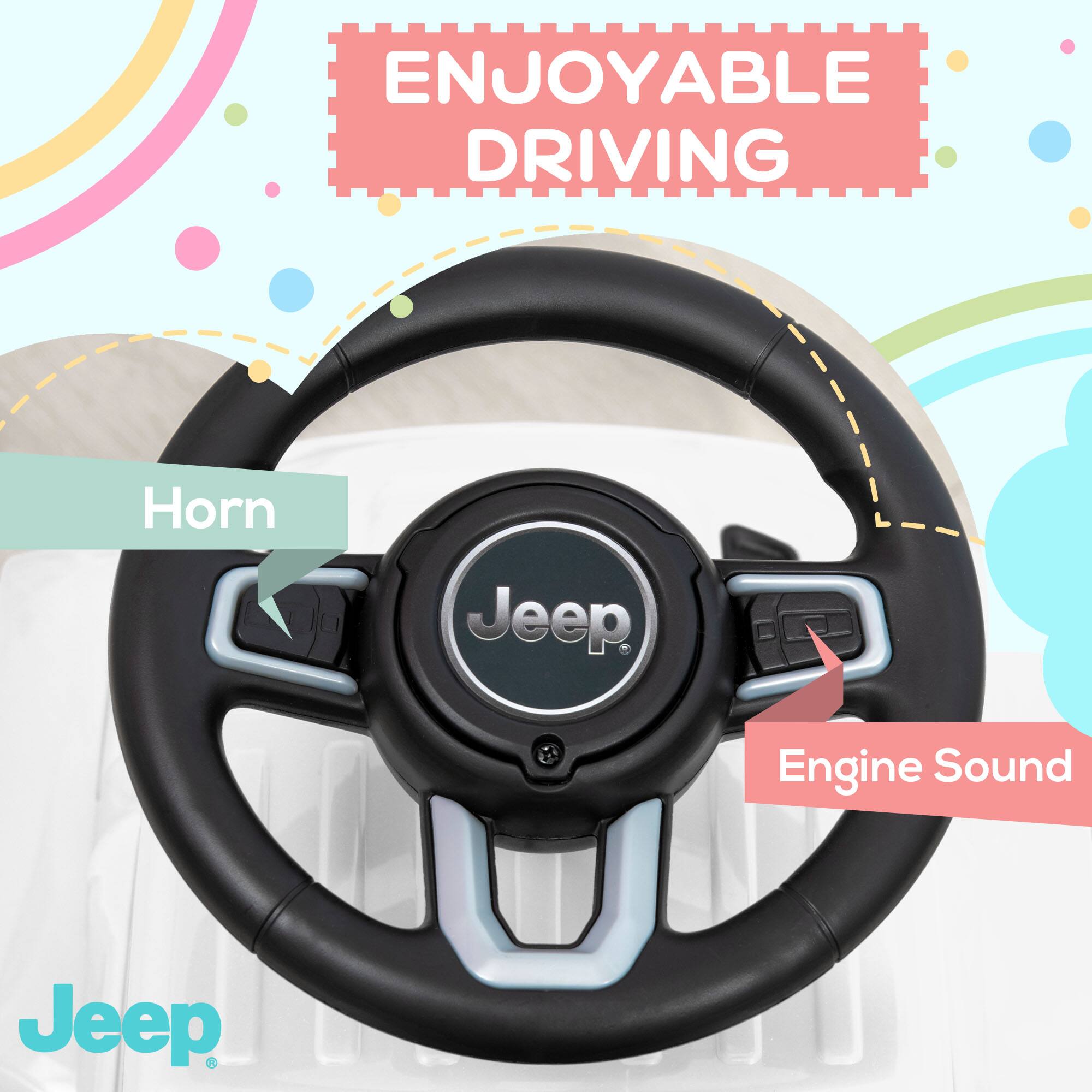 ENJOYABLE DRIVING

Horn

Engine Sound

Jeep