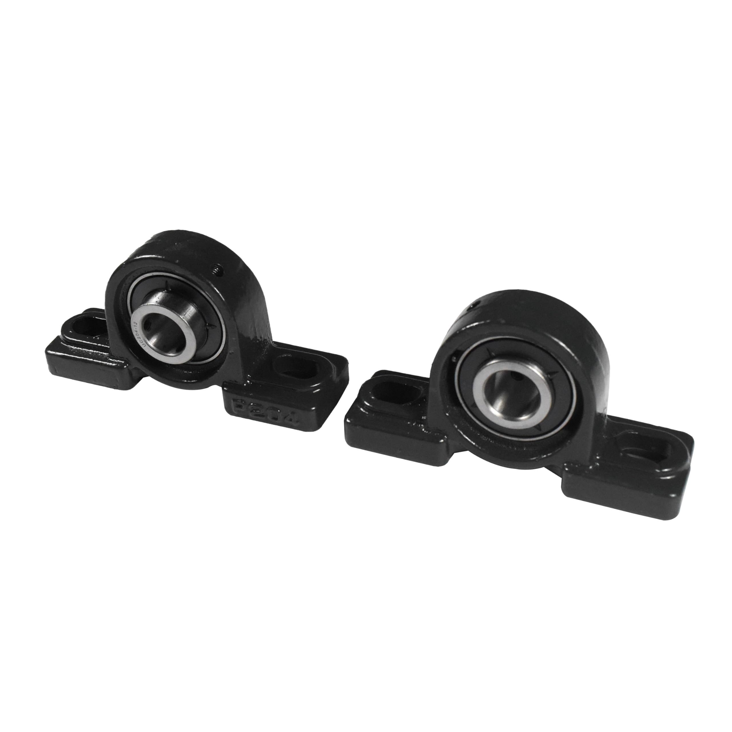 Alt View 2. HQRP - 2-Pack UCP204-12 2-Bolt Pillow Block Bearing 3/4 in Bore Self-Aligning Cast Iron Housing.